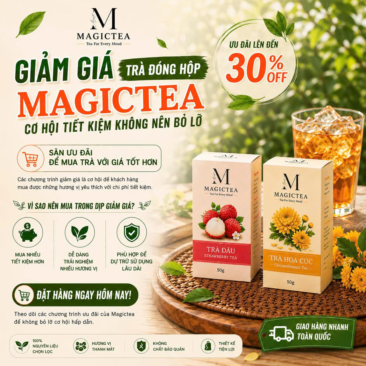 10. Giảm Giá Trà Đóng Hộp Magictea – Cơ Hội Tiết Kiệm Không Nên Bỏ Lỡ