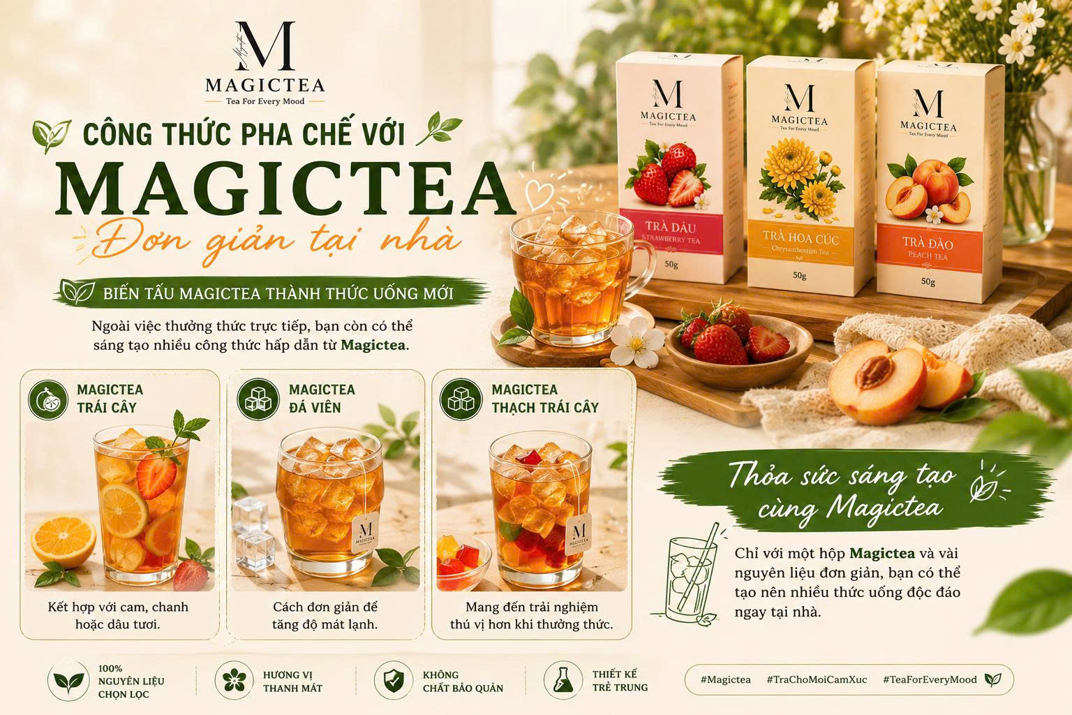 11. Công Thức Pha Chế Với Magictea Đơn Giản Tại Nhà